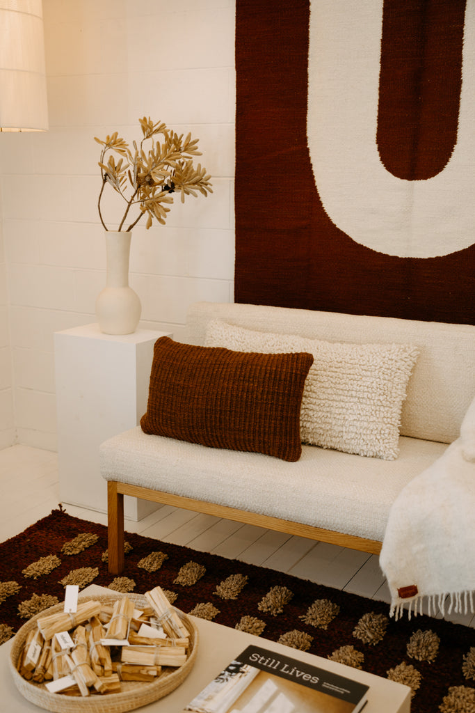 Selva Lumbar Cushion | Rust