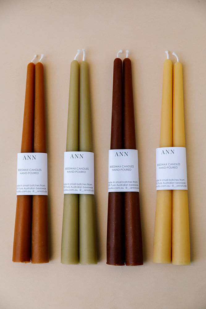 Taper Candle | Toffee