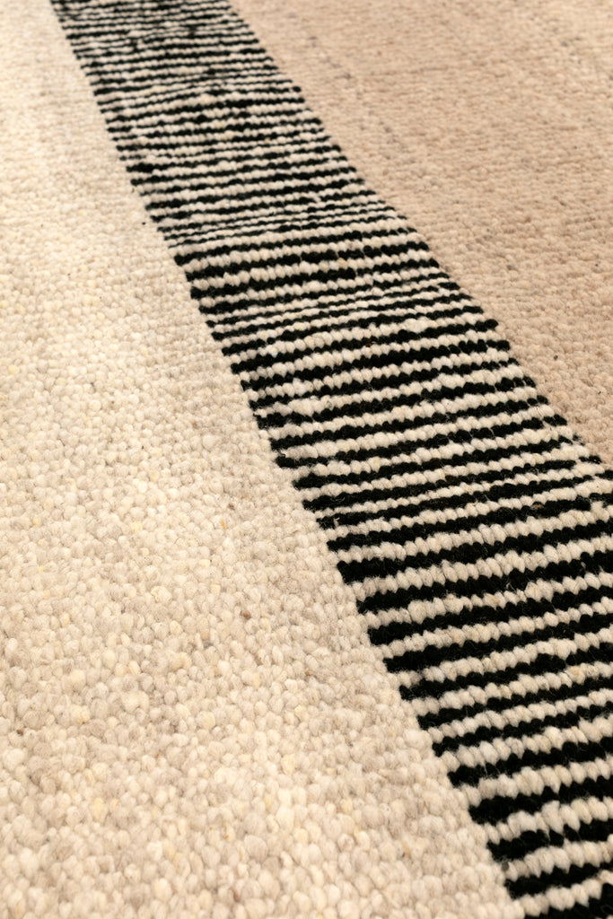 Paloma Runner | Sand, Natural & Black