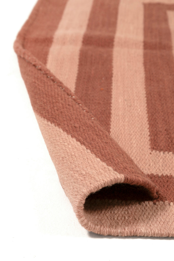 Land Spirals | Dusty Pink & Rust