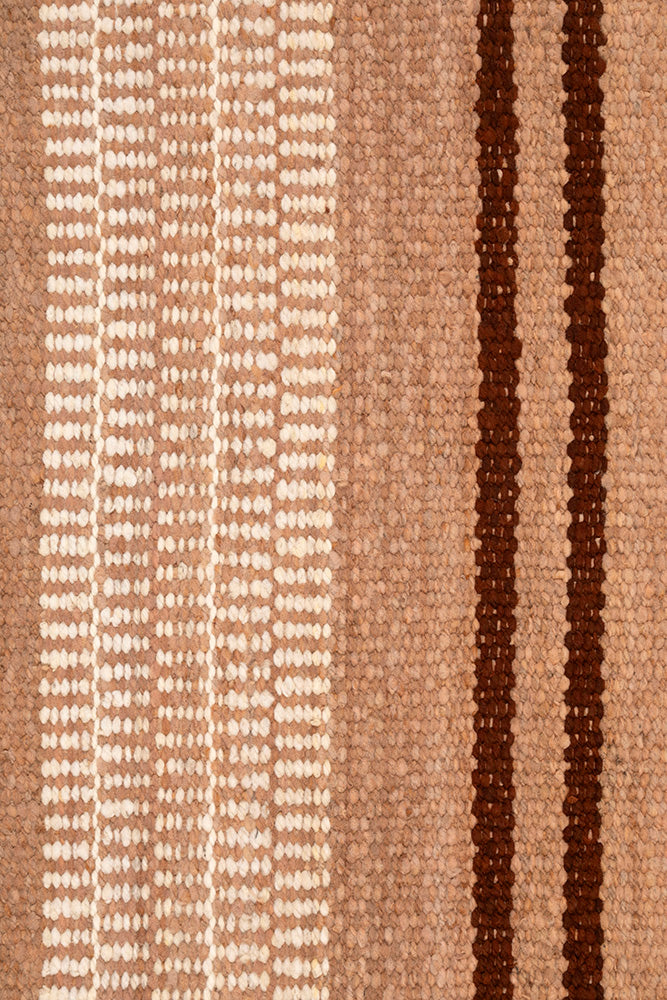 Beatriz | Dusty Peach, Burgundy & Natural