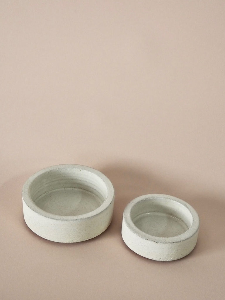 Smudge Bowl White