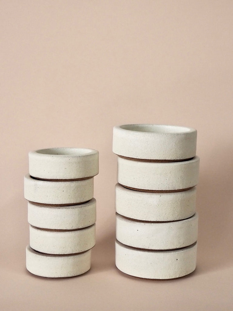 Smudge Bowl White