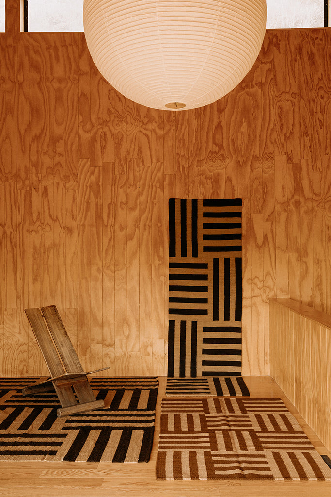 Land Woven | Coffee & Camel