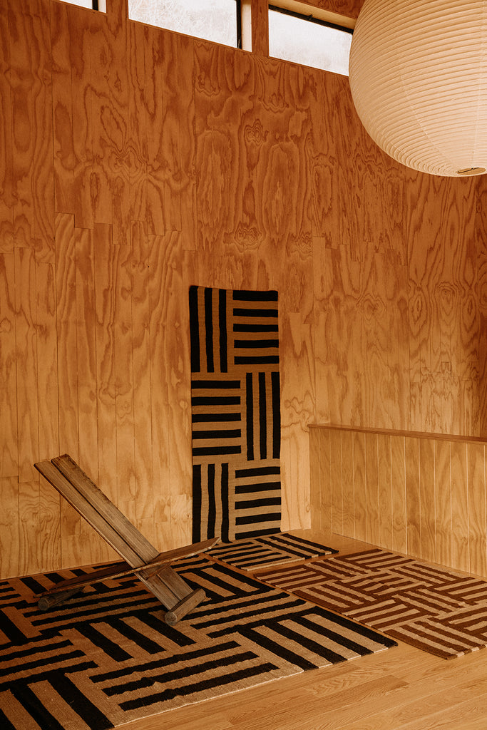 Land Woven | Coffee & Camel