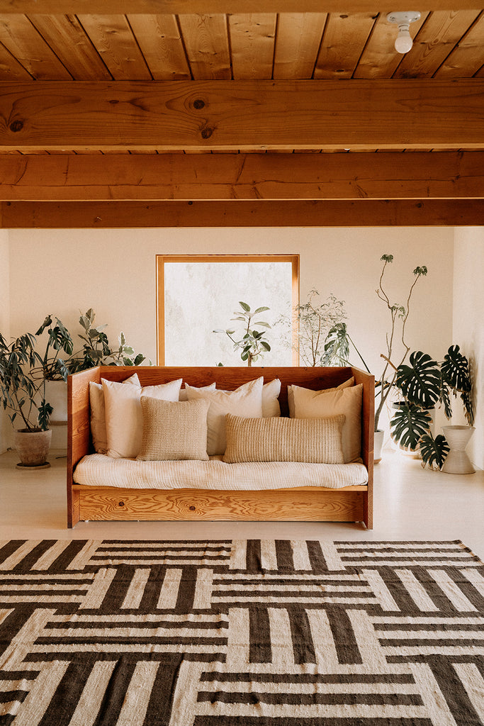 Land Woven | Coffee & Camel