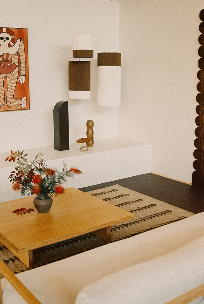 Luz Weavers | Warm White & Cinnamon