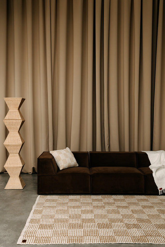 Lara | Sand & Natural White