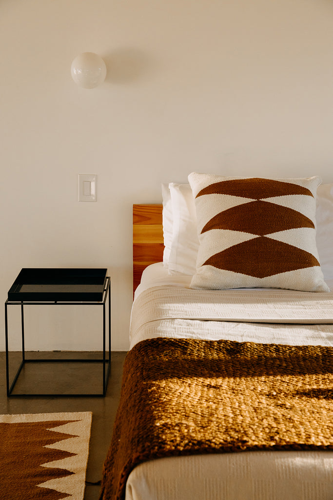 Southwest Cushion #2 | Natural & Chestnut