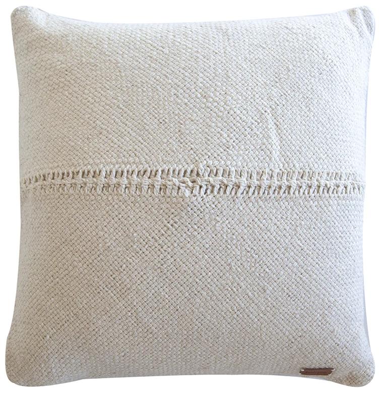 Paloma Floor Cushion | Natural & Sand & Black