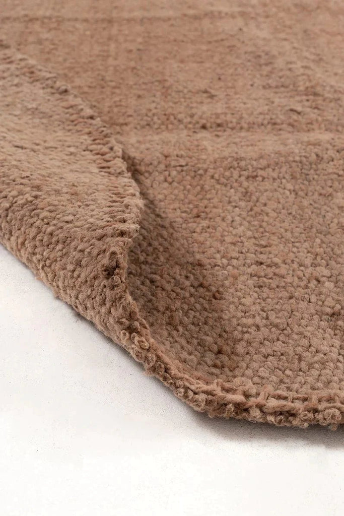 Classica Round Rug | Dusty Peach