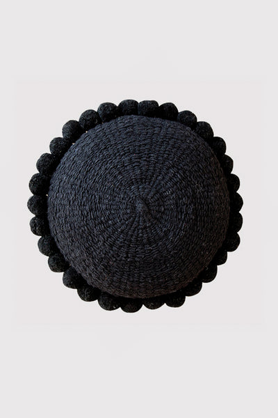 Black pom best sale pom pillow