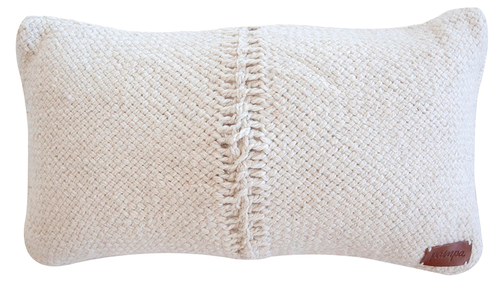 Paloma Lumbar Cushion | Natural & Sand & Black