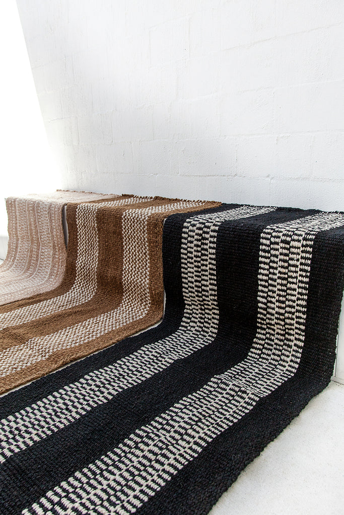 Carla Runner |  Black & Natural