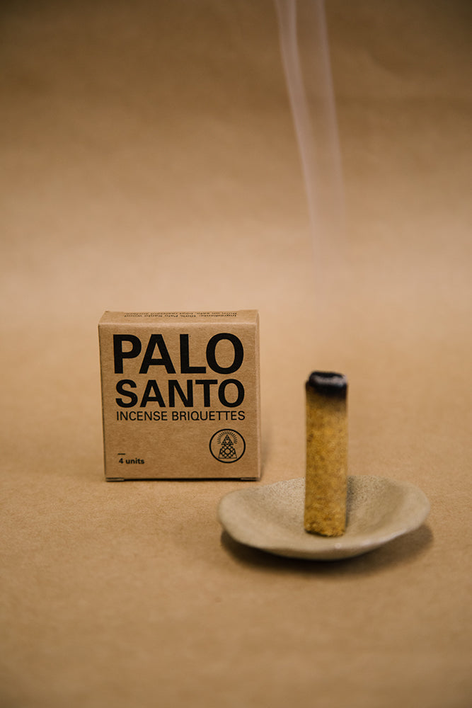 Palo Santo + Elbow Smudge Bowl