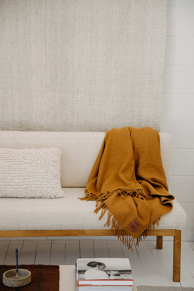 Puna Throw | Caramel