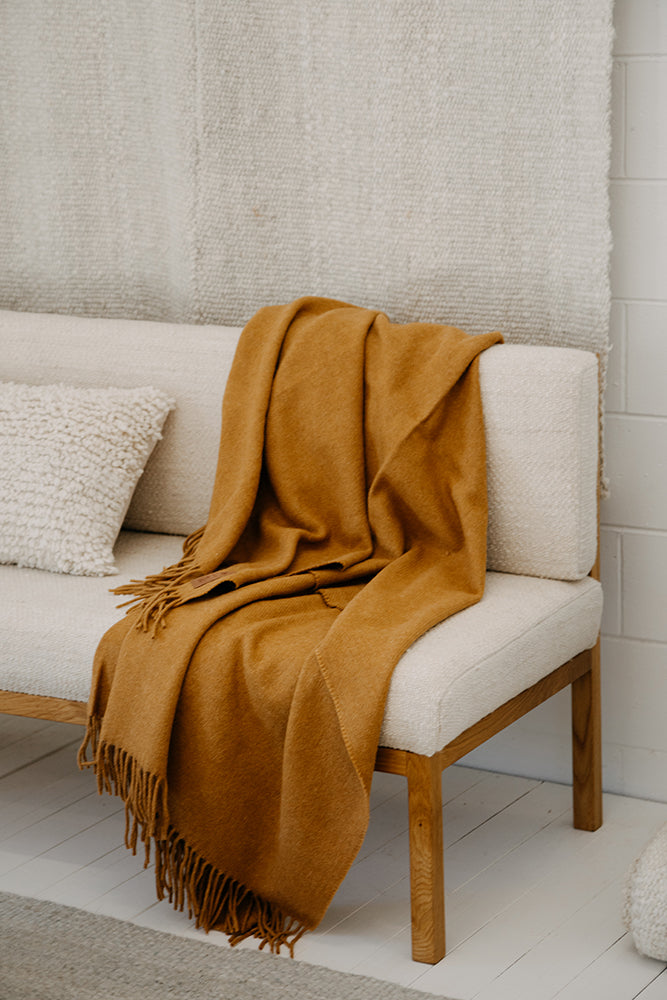 Puna Throw | Caramel