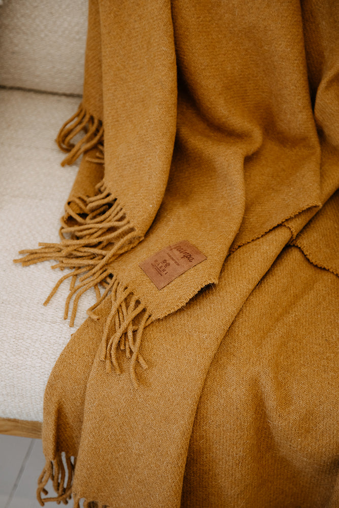 Puna Throw | Caramel