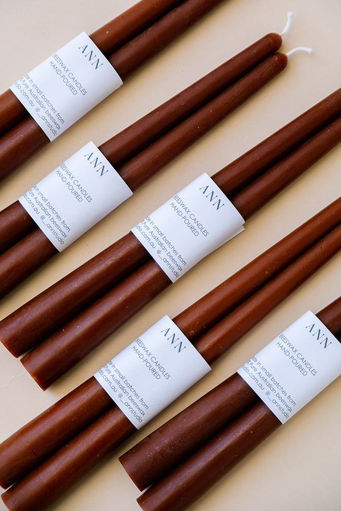 Taper Candle | Toffee