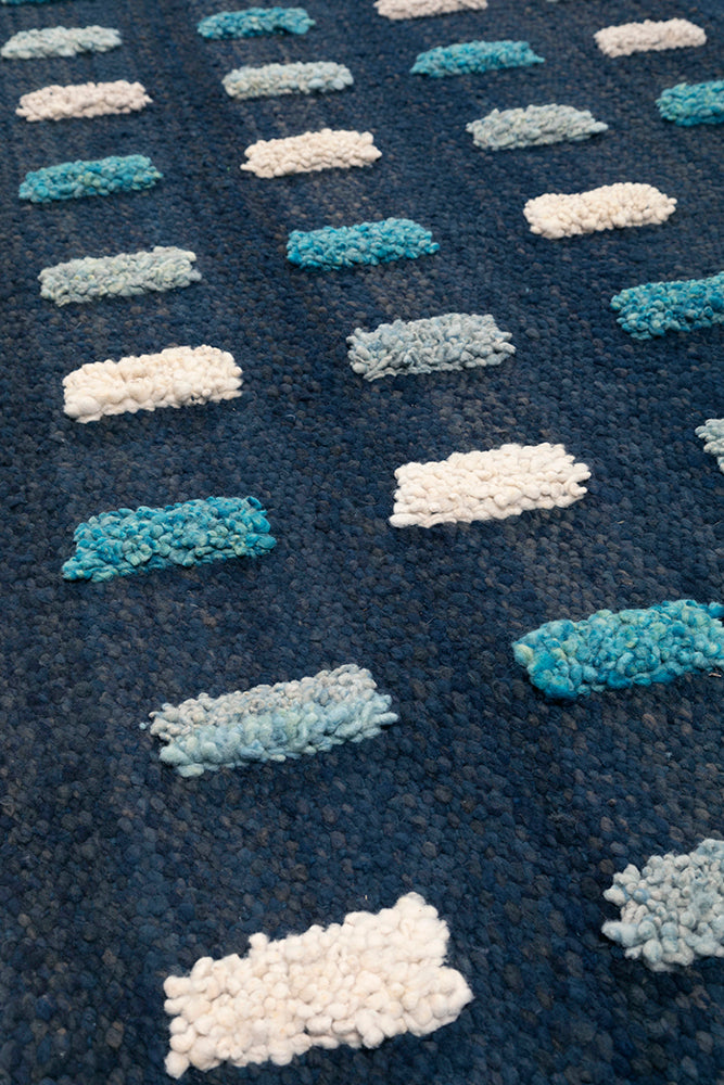 Esther | Navy & Sea Blue & Sea Foam & Natural