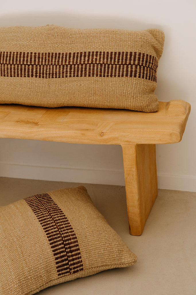 Rosana Cushion | Sand & Rust