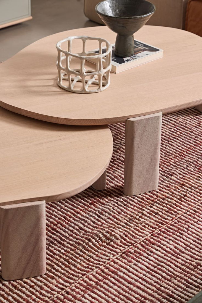 Selva | Burgundy & Natural