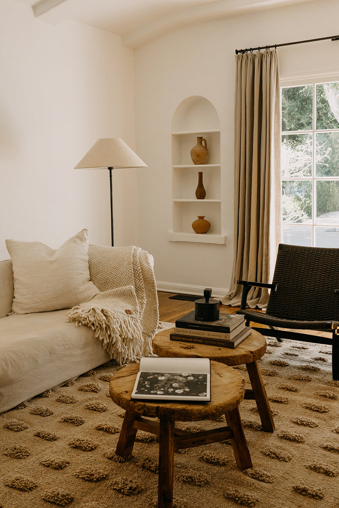 Monte Throw | Natural White