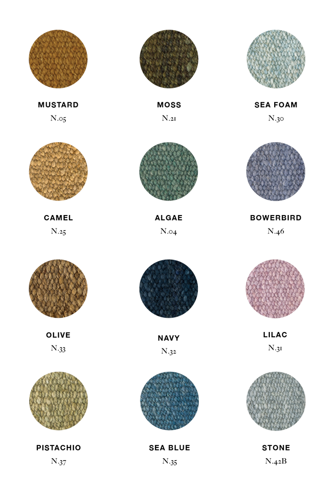 Yarn Colour Samples | Thick Weave