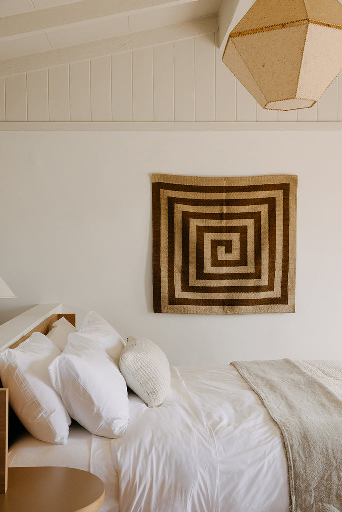 Land Spirals | Chestnut & Camel