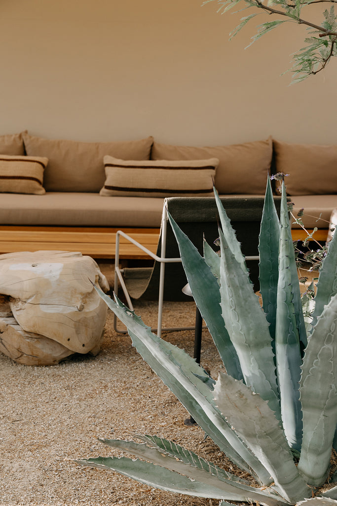 Tomasa Lumbar Cushion | Sand & Rust