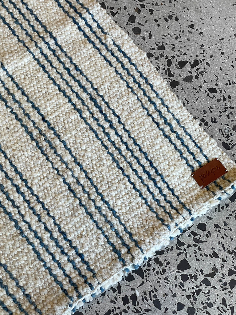 Mini Sample Abril | Natural & Sea Blue