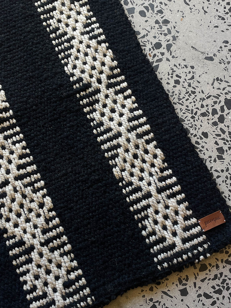 Mini Sample Ines | Black & Natural