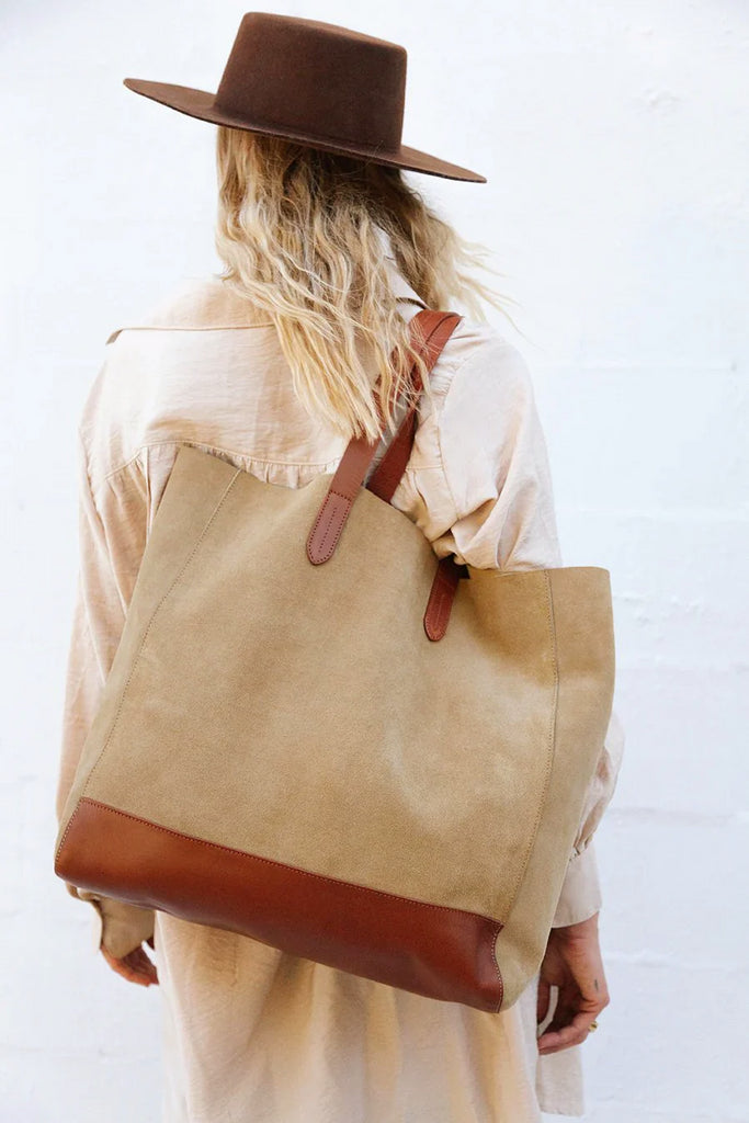 Porteño Carryall | Tobacco & Camel