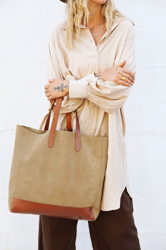 Porteño Carryall | Tobacco & Camel