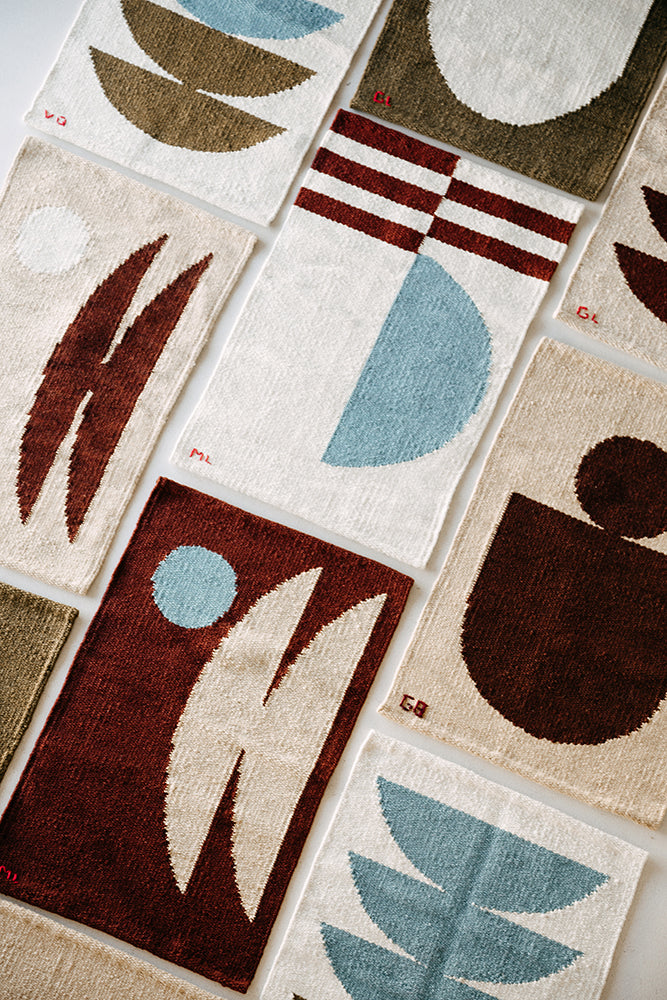 Mini Haus #4 | Bone & Burgundy