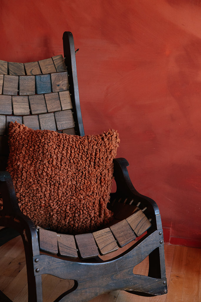 Textural Cushion | Paprika