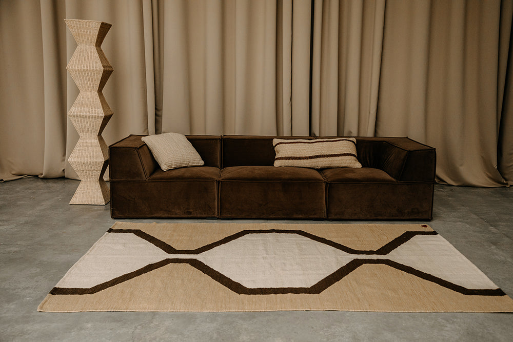 Stella | Camel, Natural Brown & Bone