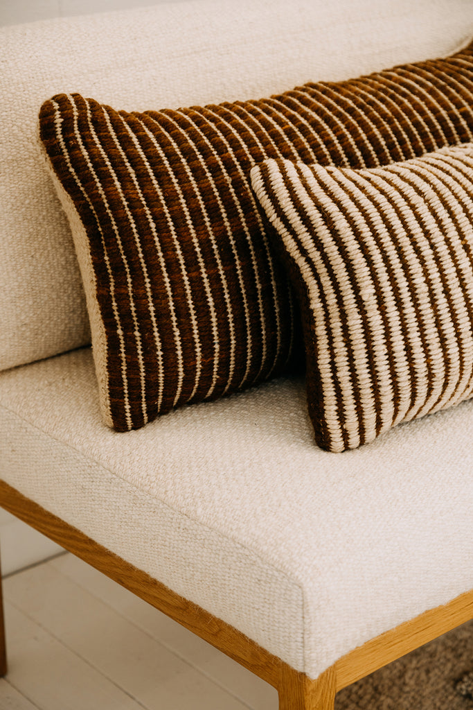 Selva Lumbar Cushion | Rust & Sand