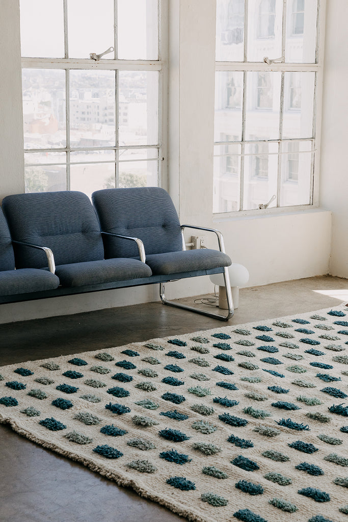 Esther | Natural & Sea Blue & Sea Foam