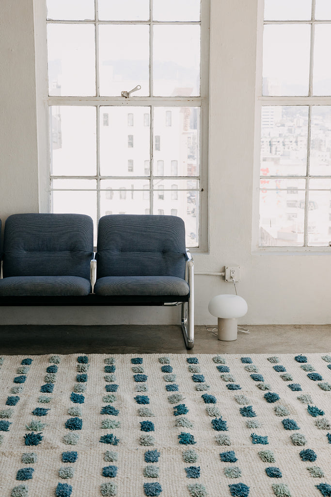Esther | Natural & Sea Blue & Sea Foam