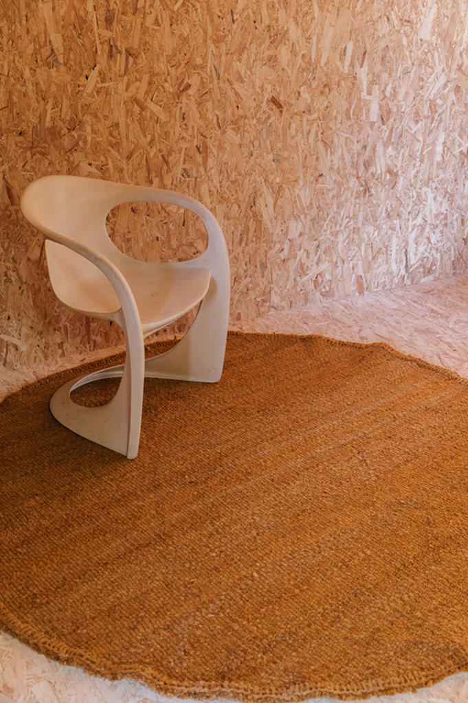Classica Round Rug | Copper