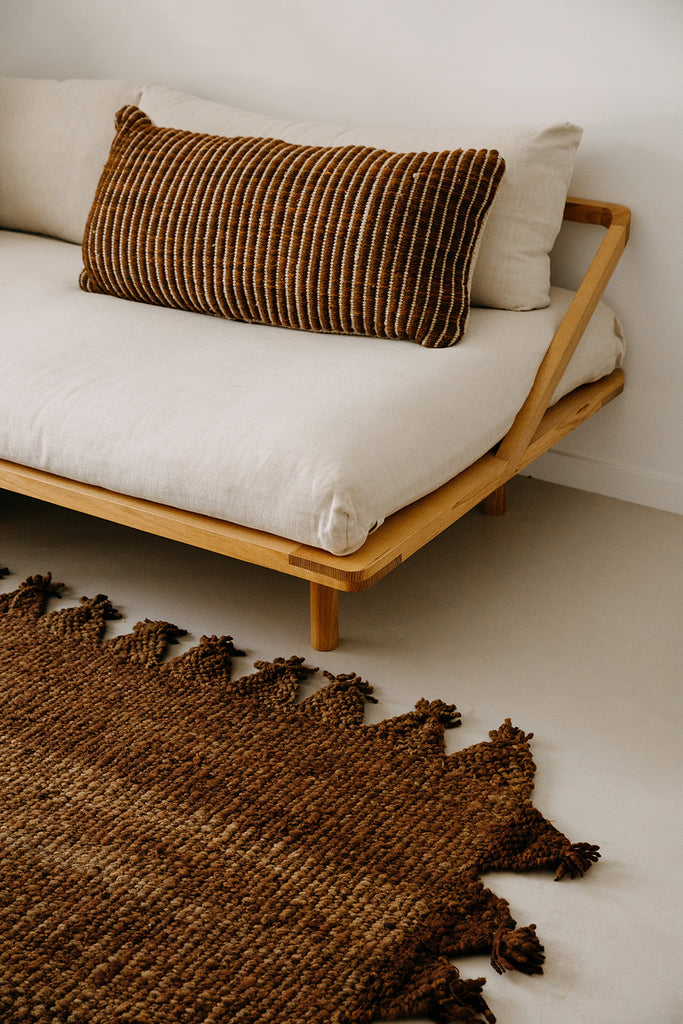 Selva XL Lumbar Cushion | Rust & Sand