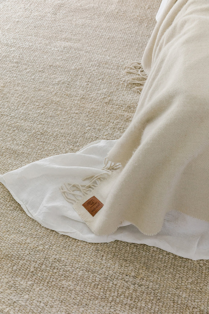 Linen Flat Sheet | White