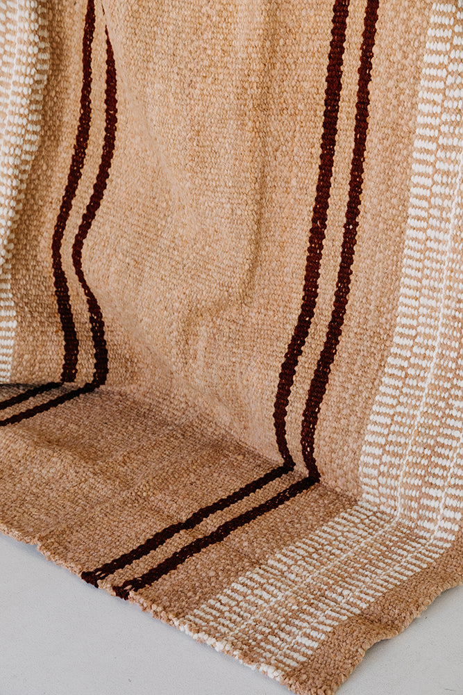 Beatriz | Dusty Peach, Burgundy & Natural