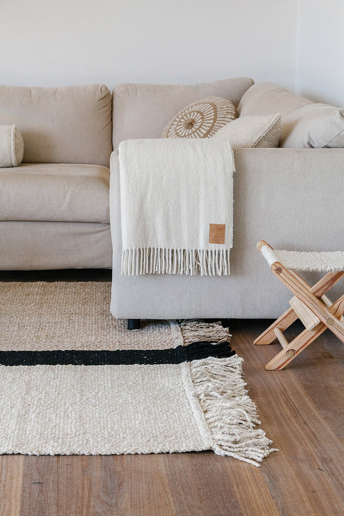 Danna | Natural & Black & Sand + Tassels