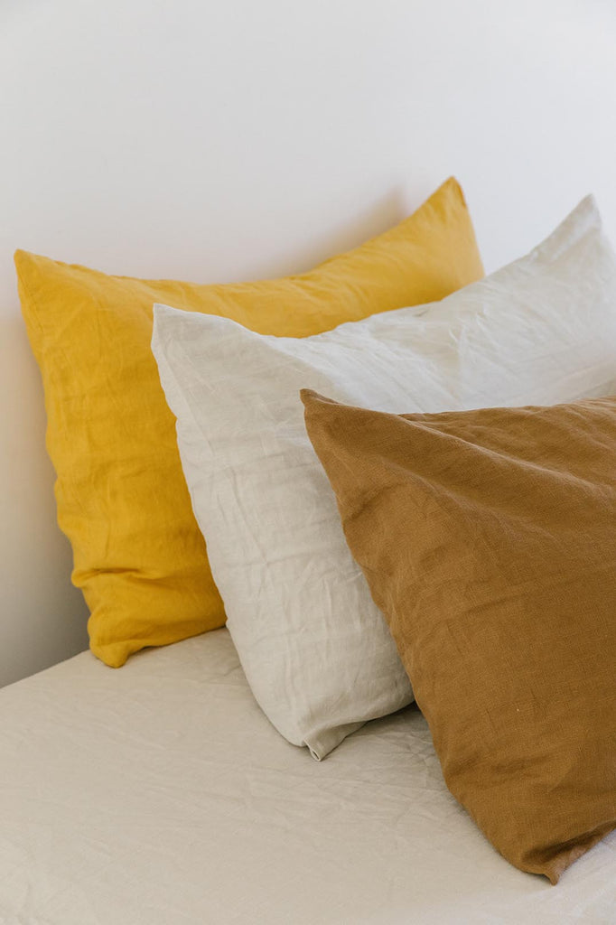 Linen Pillow Slip Set | Oatmeal