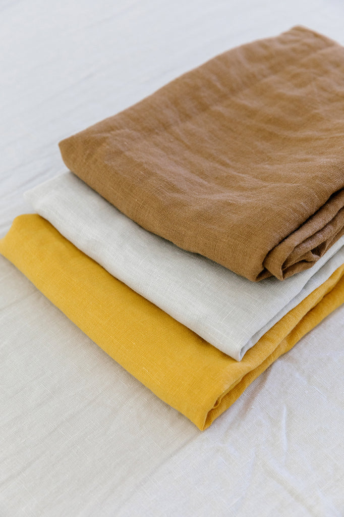 Linen Pillow Slip Set | Walnut
