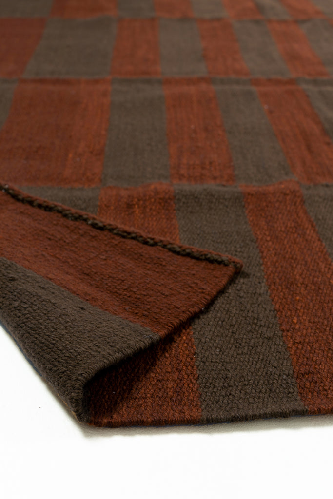 Forma #2 Runner |  Natural Brown & Burgundy