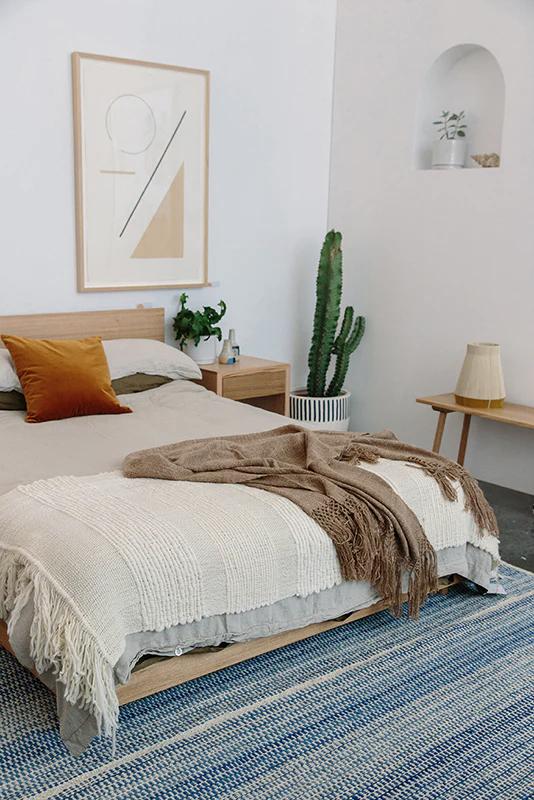 Teresa | Sea Blue & Natural