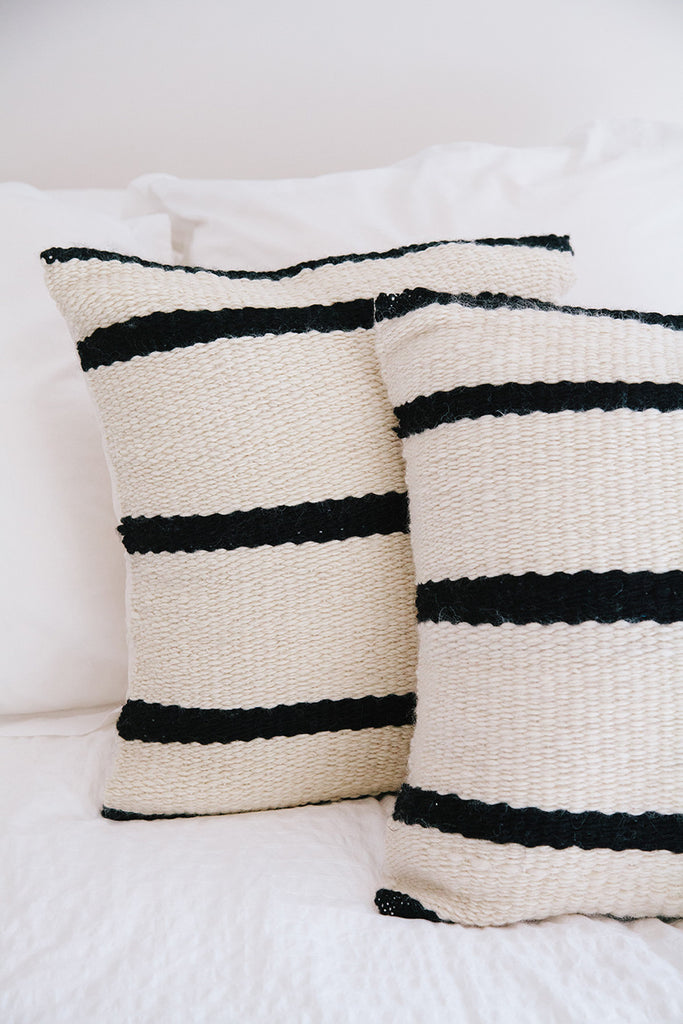 Porteño Cushion #2 | Black